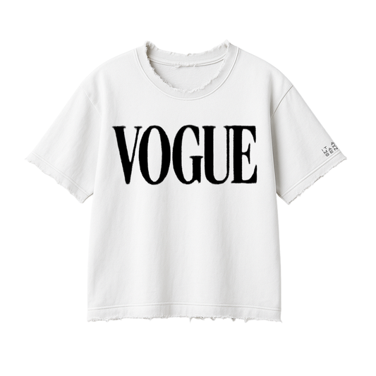 VOGUE Distressed Tee