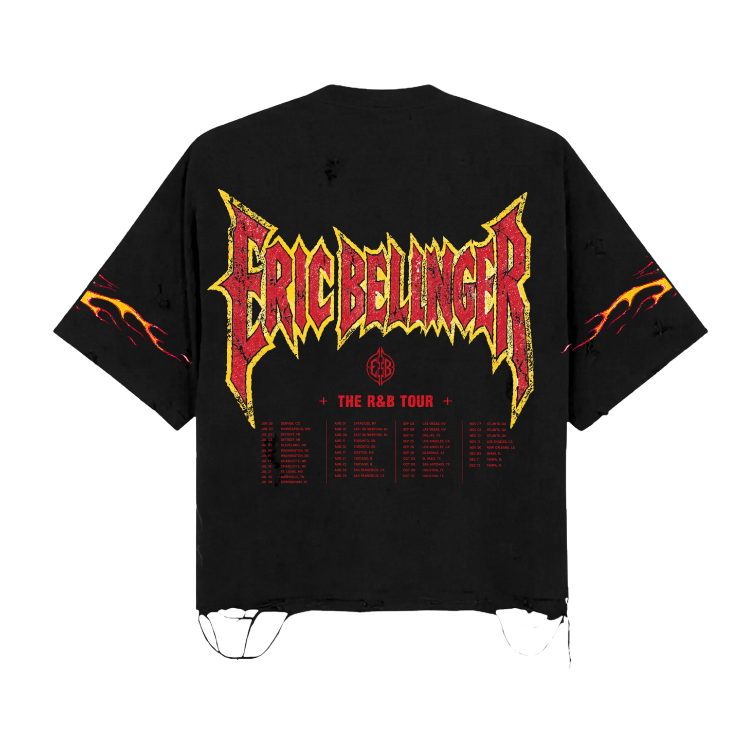This Ones For Me Flame DistressedTee