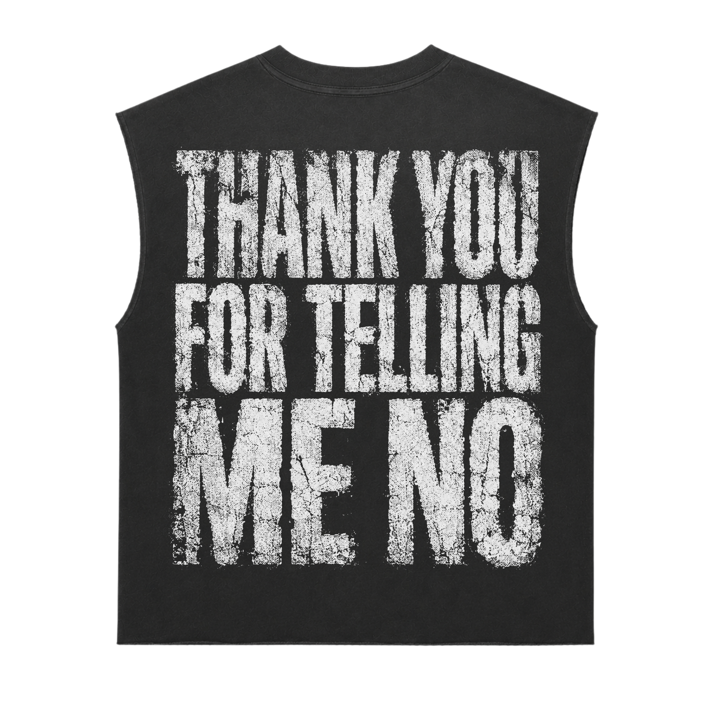 Thank You For Telling Me No Sleeveless Tee