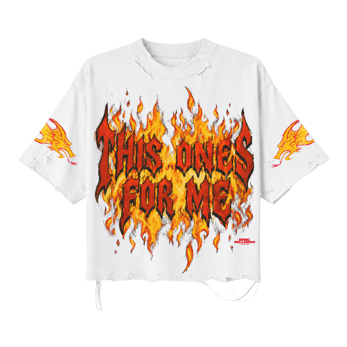 This Ones For Me Flame DistressedTee