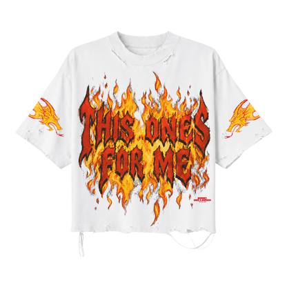 This Ones For Me Flame DistressedTee