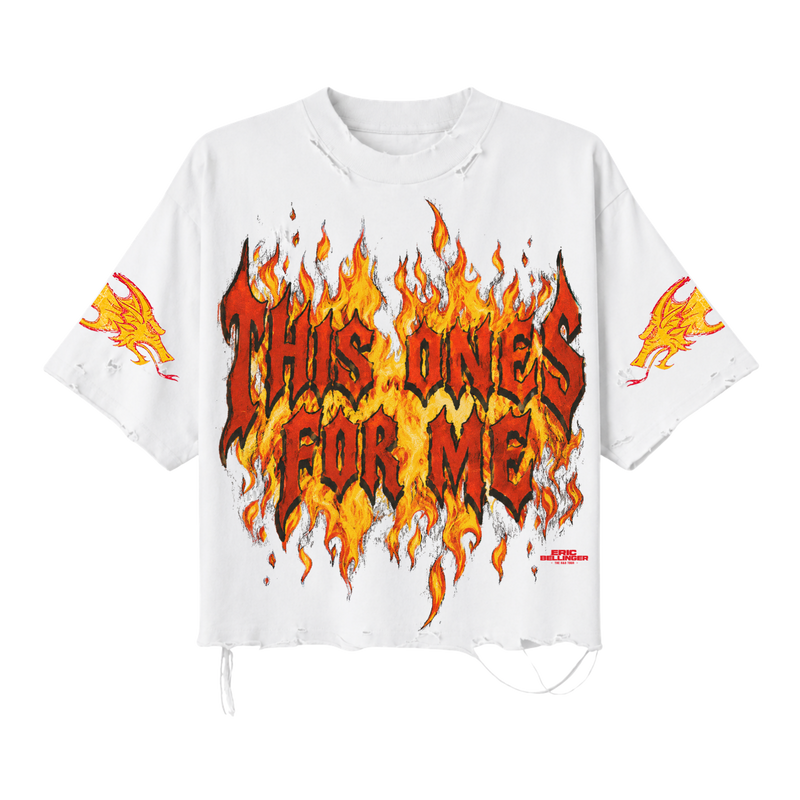 This Ones For Me Flame DistressedTee