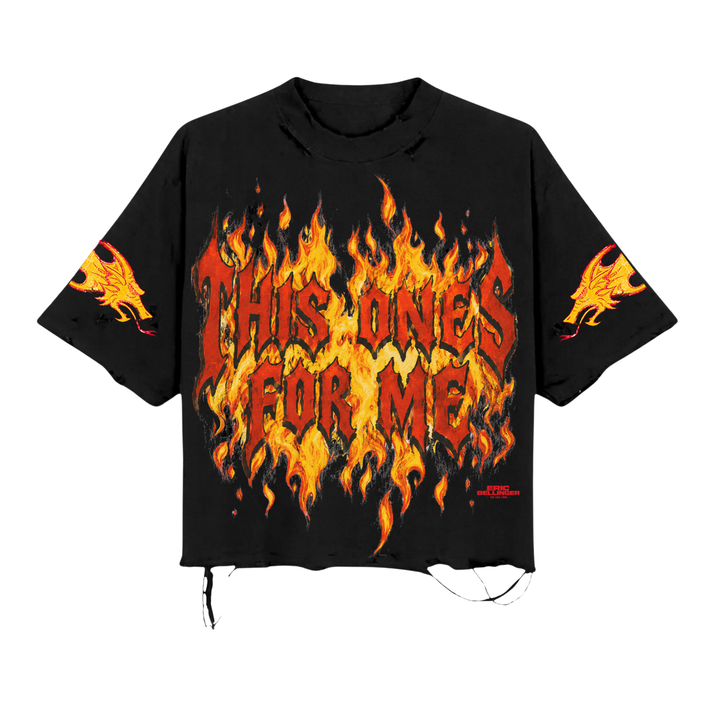 This Ones For Me Flame DistressedTee