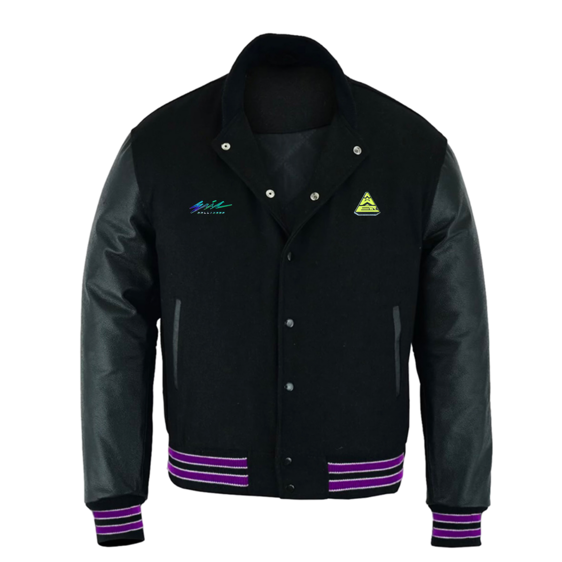 AWT Diamond Letterman Jacket – Eric Bellinger