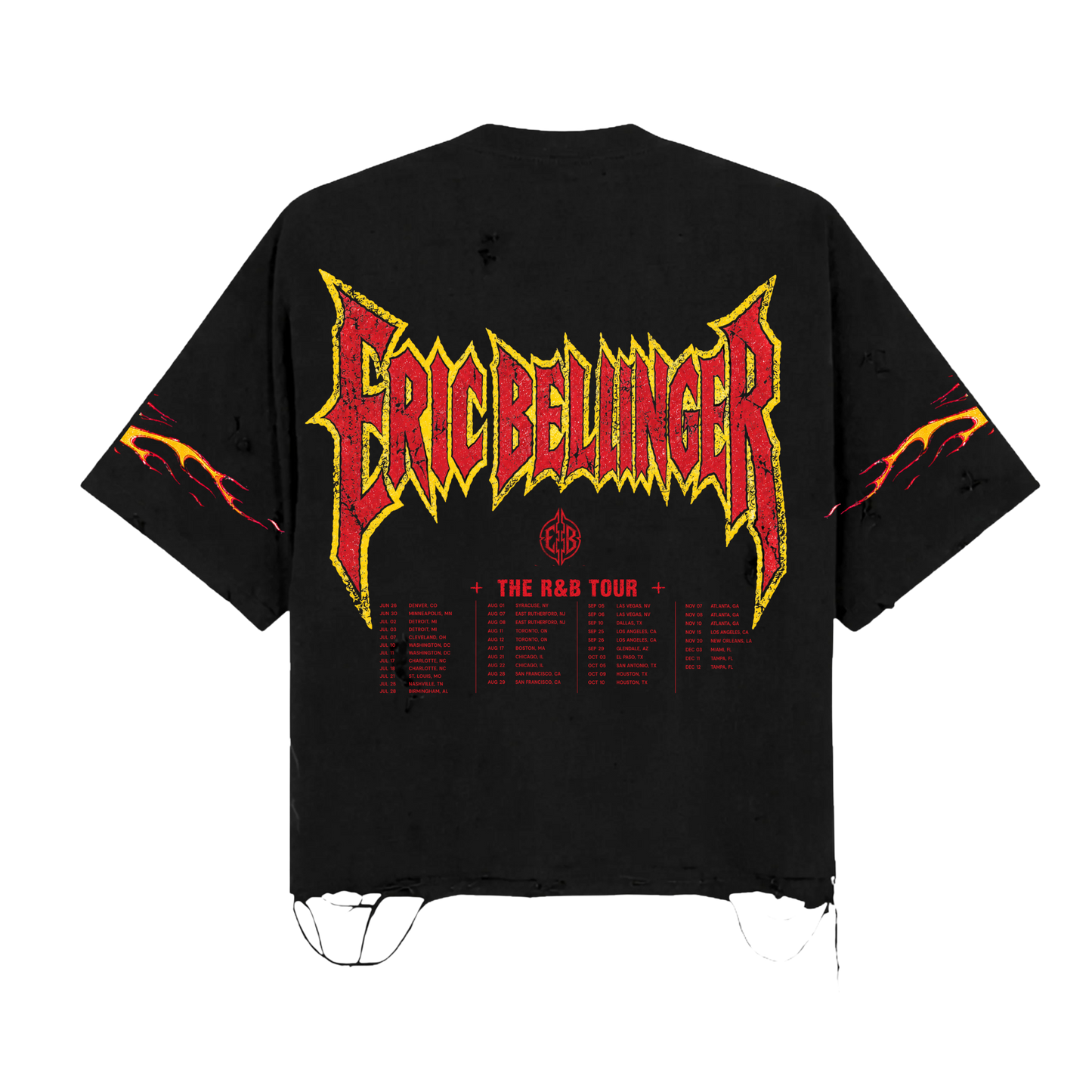 This Ones For Me Flame DistressedTee